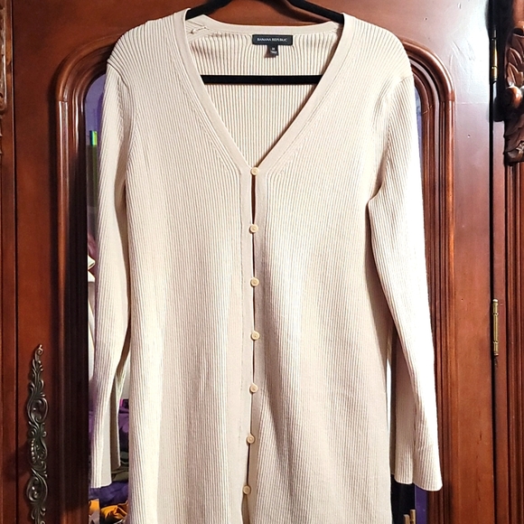 Banana Republic Sweaters - Banana Republic merino wool duster